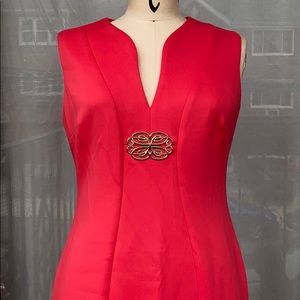 Calvin Klein Brooch Dress